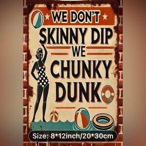 New Metal Sign (8x12”)